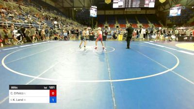 88 lbs Rnd Of 32 - Carlo Difalco, IL vs Kolten Land, IN