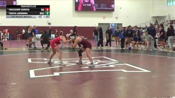 138 lbs 1st Place Match - Tehya Ledesma, Mt. San Antonio College vs Giulianni Garcia, Unattached