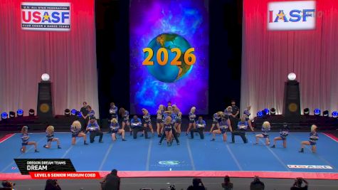 Oregon Dream Teams - Dream [2026 L6 Senior Medium Coed Semis] 2026 The Cheerleading Worlds