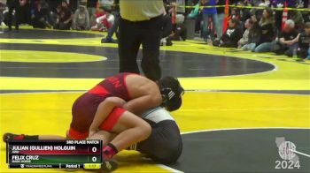 100 lbs 3rd Place Match - Julian (Gullien) Holguin, AWA vs Felix Cruz, Dark Horse