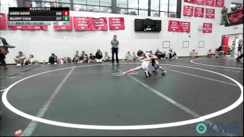 52 lbs Consi Of 4 - Aiden Davis, Kingfisher YellowJackets vs Elliott Cole, Standfast