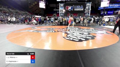 285 lbs Rnd Of 128 - Jesse Mains, WA vs Elias Espinoza, AZ