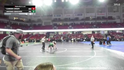 175 lbs Semifinal - Antonio Genovesi, Eagle vs Camden Crespi, Meridian