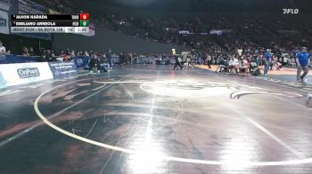 5A Boys 138 lbs Quarterfinal - Jaxon Harada, Thurston Boys vs Emiliano Arreola, Hillsboro Boys