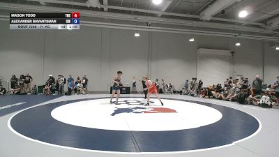 71 kg Cons. Rd Of 64 - Mason Todd, Team Missouri Select vs Alexander Shvartsman, Izzy Style Wrestling