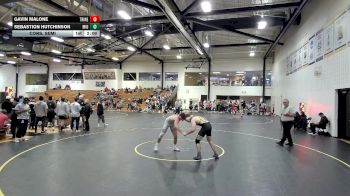 184 lbs Cons. Semi - Sebastion Hutchinson, Midway University vs Gavin Malone, Trine