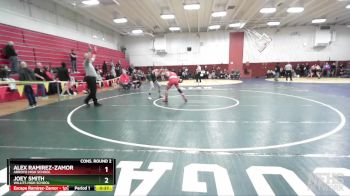 146 lbs Cons. Round 2 - Joey Smith, Willits High School vs Alex Ramirez-Zamor, Arroyo High School