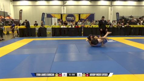 Anthony Vincent Leipziger vs Evan James Duncan 2024 World IBJJF Jiu-Jitsu No-Gi Championship