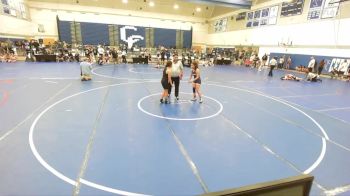 125 lbs Cons. Round 3 - Samantha Grissom, Eastvale Elite Wrestling vs Mikayla Sanchez, Eastvale Elite Wrestling