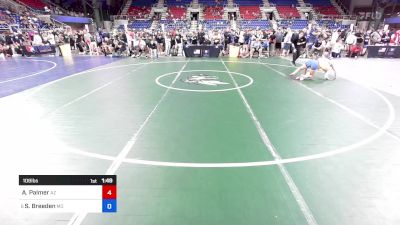 106 lbs Cons 16 #1 - Addison Palmer, AZ vs Sandy Breeden, MO