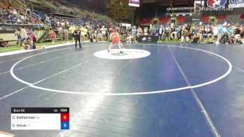126 lbs Rnd Of 128 - Carter Katherman, Minnesota vs Colby Houle, Connecticut
