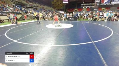 126 lbs Rnd Of 128 - Carter Katherman, Minnesota vs Colby Houle, Connecticut