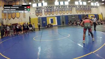 138 lbs Round 1 (8 Team) - Raphael Taquechel, Claw WC vs Gabriel Brown, Buchholz