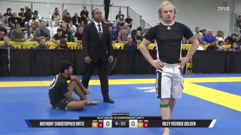 Anthony Christopher Ortiz vs Riley Patrick Golden 2026 Pan IBJJF Jiu-Jitsu No-Gi Championship
