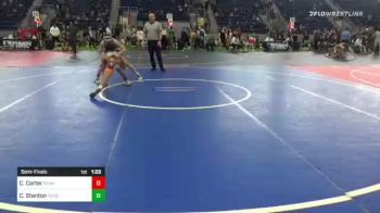 126 lbs Semifinal - Chase Carter, Stampede WC vs Carlitos Stanton, Tucson Cyclones