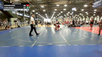 195 lbs Rr Rnd 3 - Fletcher Rinke, MetroWest United Black vs Jaxon Wright, Patton Trained Blue