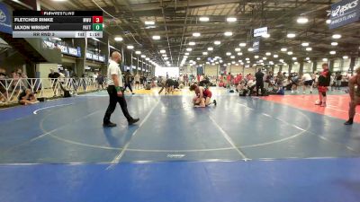 195 lbs Rr Rnd 3 - Fletcher Rinke, MetroWest United Black vs Jaxon Wright, Patton Trained Blue