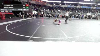 66 lbs Consi Of 4 - Layla Miller, Rams WC vs Bailey Winch, Thoroughbred Wr Ac