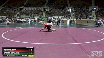 1A-4A 175 3rd Place Match - Brayden Beam, Cleburne County vs Carter Copeland, Prattville Christian Academy