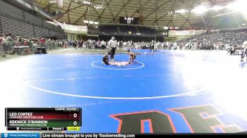 56 lbs Champ. Round 1 - Leo Cortez, Cashmere Wrestling Club vs Keidrick O`Bannon, FordDynastyWrestlingClub