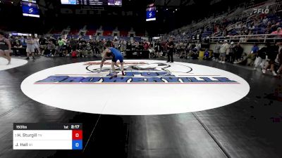 150 lbs Quarters - Hunter Sturgill, TN vs Jake Hall, WI