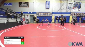 60 lbs Rr Rnd 5 - AJ Carwile, Pin-King All Stars vs Maxen Pino, Team Tulsa Wrestling Club