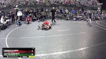80 lbs Finals (8 Team) - Dayton Spexarth, Kansas Copperhead vs Charlie Flanery, Team Texas Blue