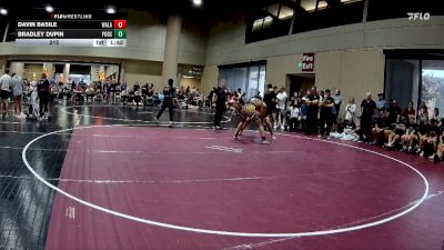 215 lbs Round 3 (6 Team) - Davin Basile, WALA vs Bradley Dupin, Pod Squad