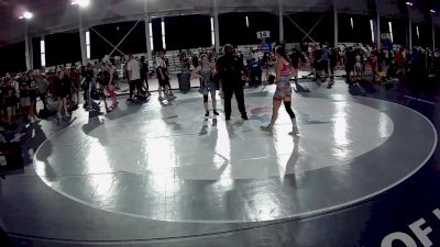115 lbs Cons. Round 3 - Isabelle Singer, Illinois vs Celine Frank, Michigan Revolution Wrestling Club
