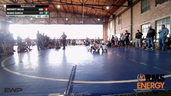 61 lbs Rr Rnd 5 - Beckett Mills, Keystone Kids Wrestling Club vs Elijah Garcia, Standfast