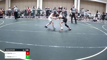 83 lbs Consi Of 16 #2 - Andrew Garcia, Rough House WC vs Frank Motes Jr, Gold Rush Wr Ac