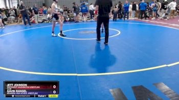 138 lbs Semifinal - Gavin Rangel, Newberg High School Wrestling vs Jett Johnson, Southwest Washington Wrestling Club