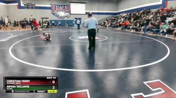 120 lbs Cons. Semi - Christian Ferry, McKinney Boyd vs Ripkin Williams, Plano