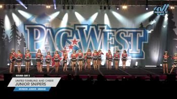 United Tumbling and Cheer - Junior Snipers [2023 L3 Junior - Medium DAY 2] 2023 PacWest Grand Nationals
