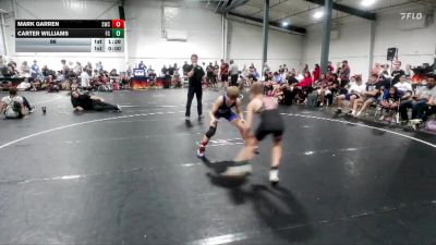 96 lbs Round 4 (6 Team) - Mark Garren, Storm Wrestling Center vs Carter Williams, Funky Crayons