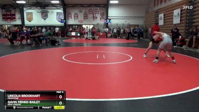 138 lbs Cons. Round 2 - Lincoln Brookhart, Muscatine vs Gavin Menke-Bailey, New London