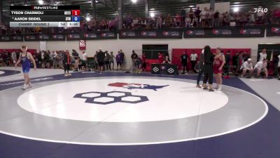 61 kg Champ. Round 2 - Tyson Charmoli, Oklahoma Regional Training Center vs Aaron Seidel, Steller Trained Wrestling