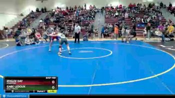 160 lbs Cons. Round 3 - Gabe LeDoux, Kelly Walsh vs Ryklee Day, Evanston