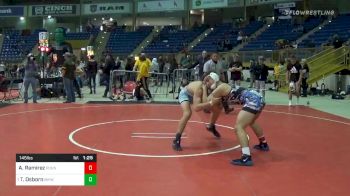 Semifinal - Alex Ramirez, Pounders vs Traevin Osborn, Mile High Wrestling Club