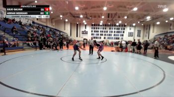 157 lbs Champ. Round 2 - Julio Galvan, Crawford vs Adrian Medrano, Mater Dei Catholic