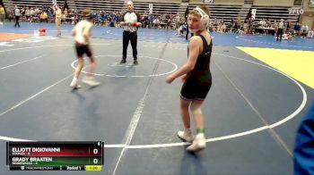 105 lbs Placement (4 Team) - Brayden Erickson, Minnewaska vs Garrett Bjerga, Staples