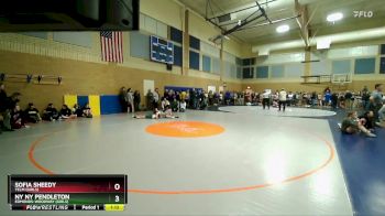100lbs Champ. Round 3 - Sofia Sheedy, Yelm (Girls) vs Ny Ny Pendleton, Edmonds-Woodway (Girls)