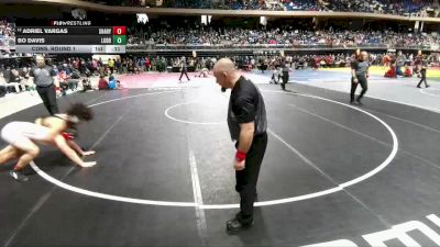 5A 175 lbs Cons. Round 1 - Adriel Vargas, Mission Sharyland vs Bo Davis, Lubbock