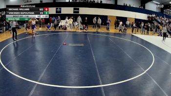 149 lbs Cons. Round 3 - Michael Willams, Misericordia vs Vincenzo Napolitana, Nyu