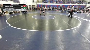 190 lbs 3rd Place Match - Jorden Tyler, Sandpoint vs Brice Cuthbert, Lewiston