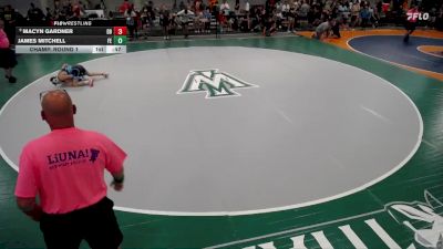 95-104 lbs Champ. Round 1 - Macyn Gardner, Dakota Boyz vs James Mitchell, Force Elite