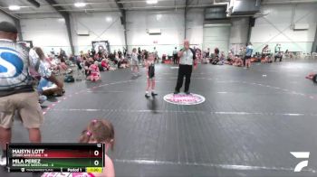 70 lbs Round 1 (3 Team) - Lily Wilson, Storm Wrestling vs Mila Perez, Reverence Wrestling