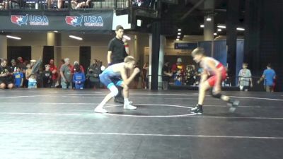 92 lbs Semis - Cole Martin, Greater Heights Wrestling vs Cade Ruckle, Gold Rush Wrestling