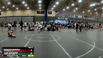 72 lbs Round 3 (4 Team) - Kingston Behrooz, Richmond WC vs Zane Gustafson, Junior Terps Xtreme