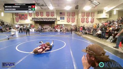 70 lbs Round Of 16 - Michael Robison, Sperry Wrestling Club vs Liam Dyches, IRONMEN Wrestling Club